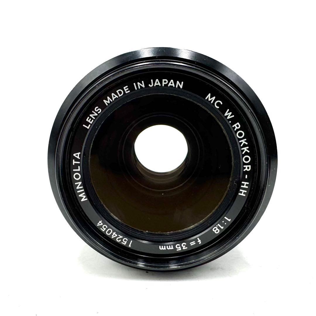 MINOLTA MC W.ROKKOR-HH 35mm F1.8 ミノルタ