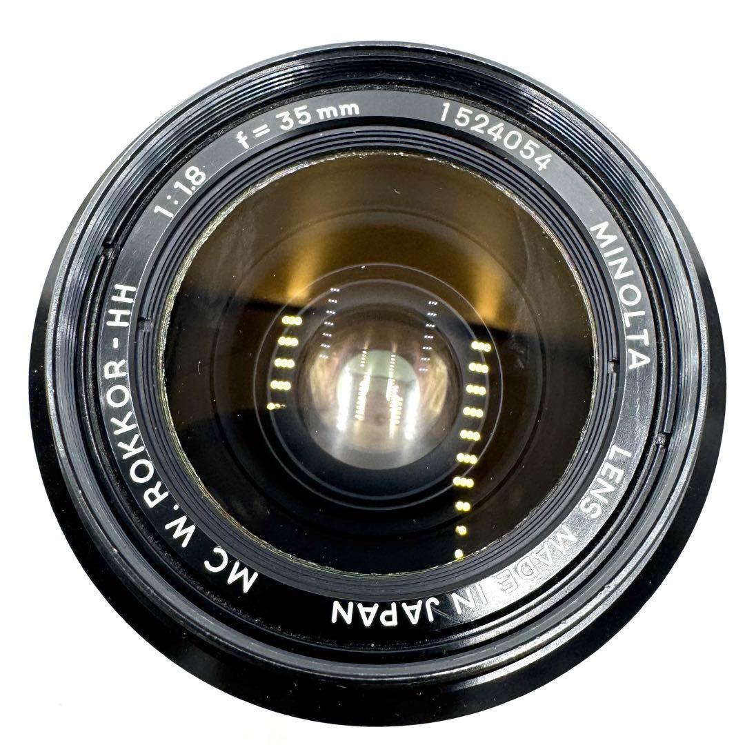 MINOLTA MC W.ROKKOR-HH 35mm F1.8 ミノルタ