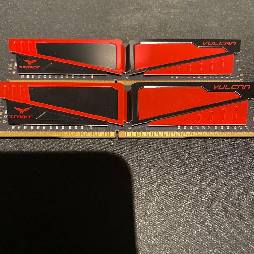 TEAMGROUP VULCAN 16GB DDR4 2666MHz メモリ