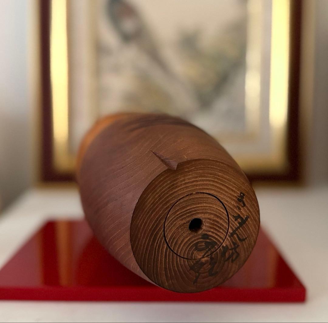 創作こけし 正雄 作「きかん坊」高さ25.0cm｜存在感あふれる名品