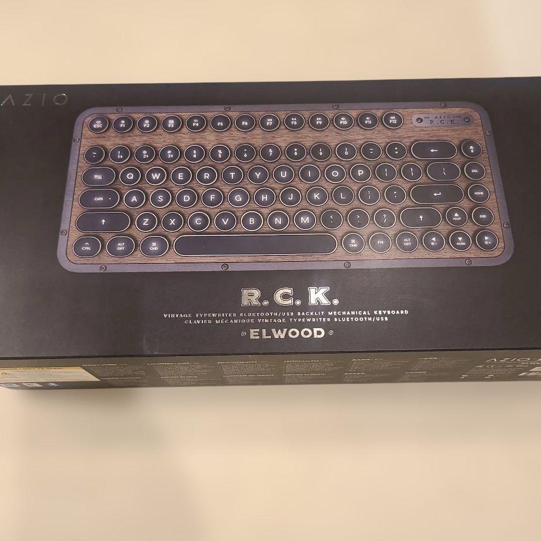 AZIO レトロクラシック コンパクト ワイヤレスキーボード ★ほぼ未使用