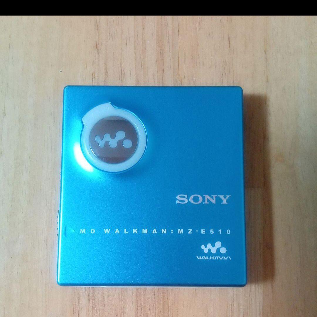 匿名配送　【ジャンク品】　SONY　MDウオークマン　MZ-E510