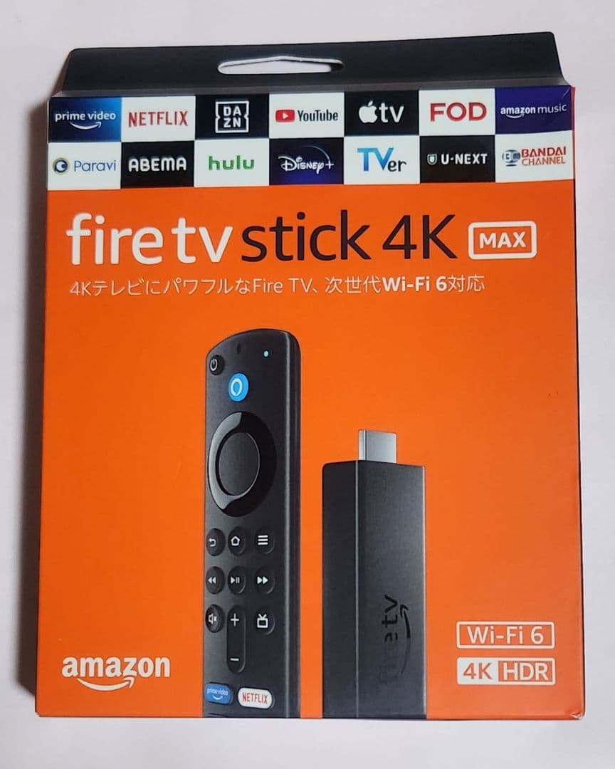 Amazon Fire TV Stick 4K Max 新品 未開封品➀