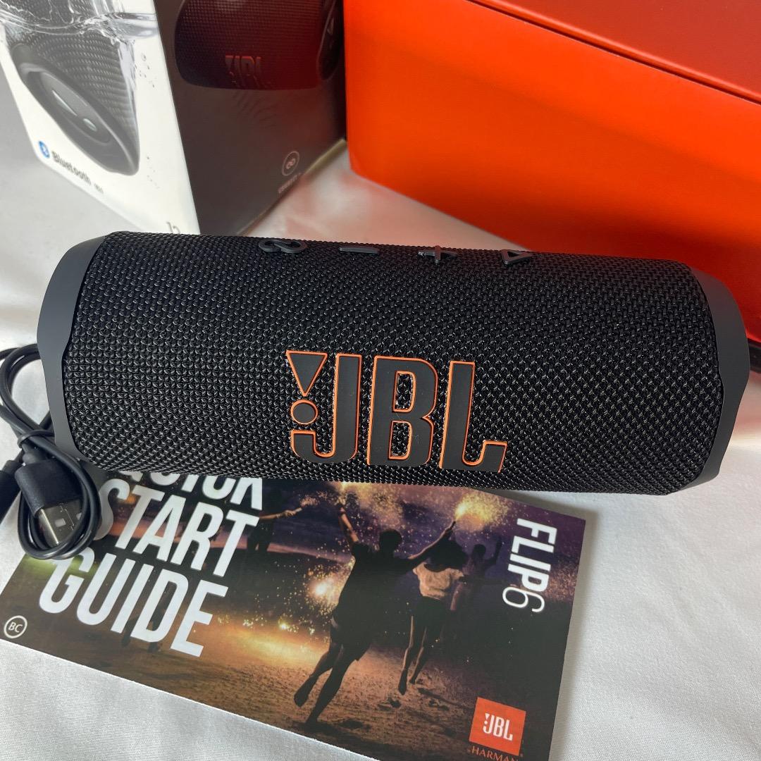 JBL FLIP 6 ポータブルスピーカー JBLFLIP6BLK 未使用 新品