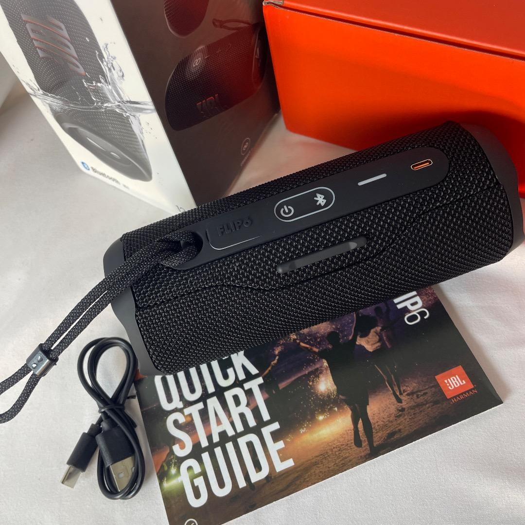 JBL FLIP 6 ポータブルスピーカー JBLFLIP6BLK 未使用 新品
