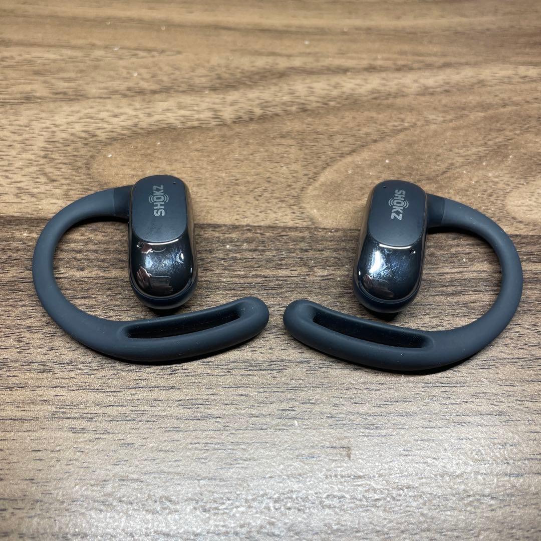 Shokz Open Fit Air ブラック ワイヤレスイヤホン
