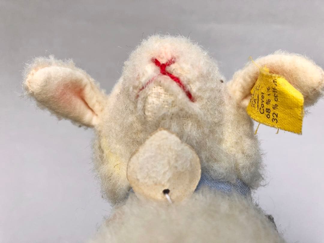 Steiff　ひつじのFloppy Lamby　お眠りひつじ　オールID　青