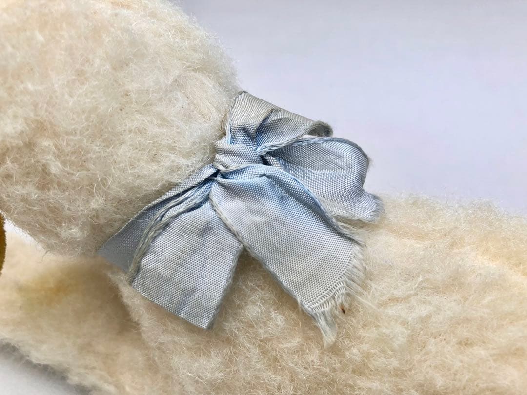 Steiff　ひつじのFloppy Lamby　お眠りひつじ　オールID　青