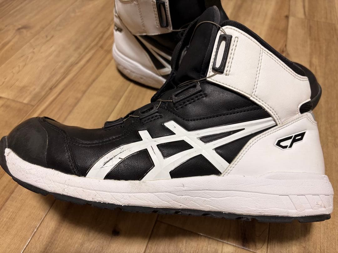 ASICS BOA 安全靴 JSAA A 黒/白