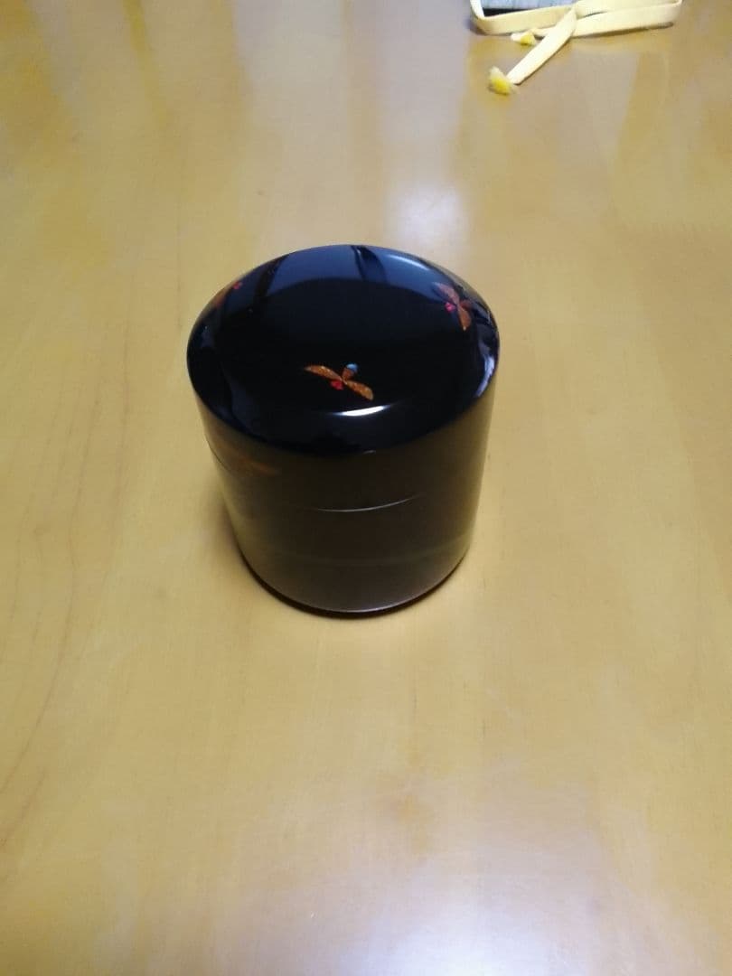 h*o様 茶入れ 棗 茶道具 中村宗悦 雪吹棗 未使用品 003