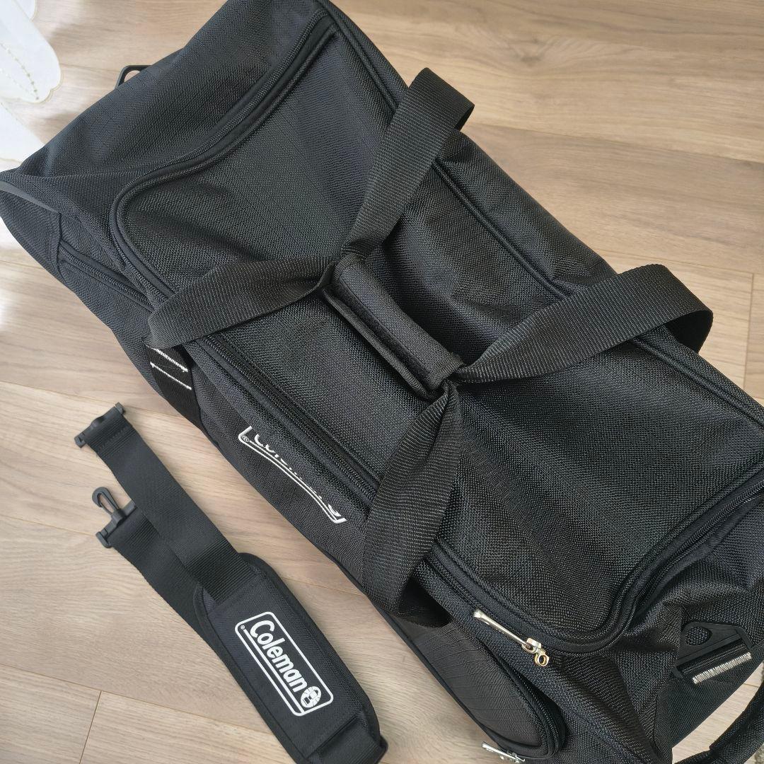 コールマン ブラック3way ボストンキャリーバッグ 70L 2輪 大容量