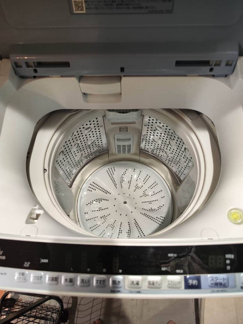 【引取限定価格　北海道旭川市】日立　乾燥機スタンド付　洗濯機セット