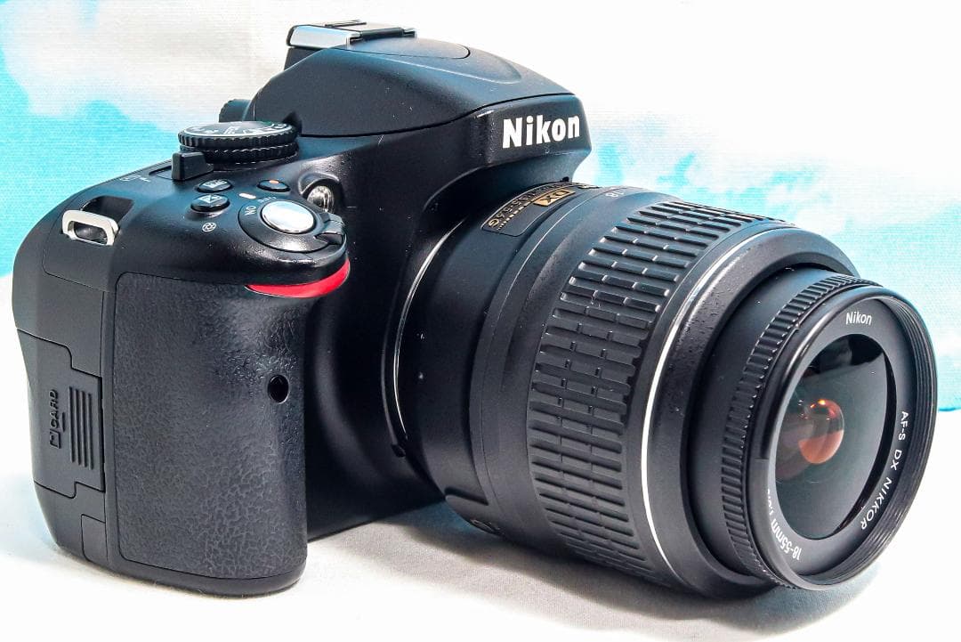 Nikon D5100⭐️スマホに転送♪⭐️届いてすぐ使える！⭐️ダブルレンズ