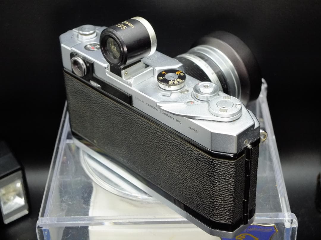 キャノンVL2／キャノン50mmf1.8Ⅱ純正フード付【実写確認整備品】