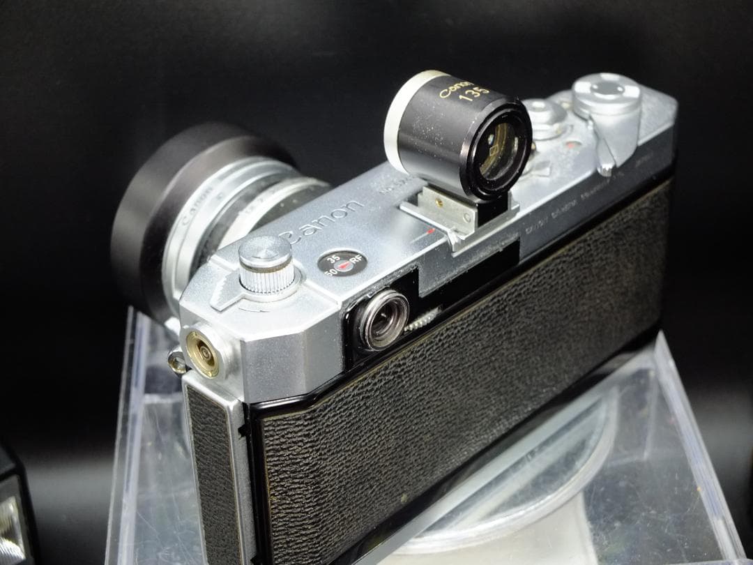 キャノンVL2／キャノン50mmf1.8Ⅱ純正フード付【実写確認整備品】