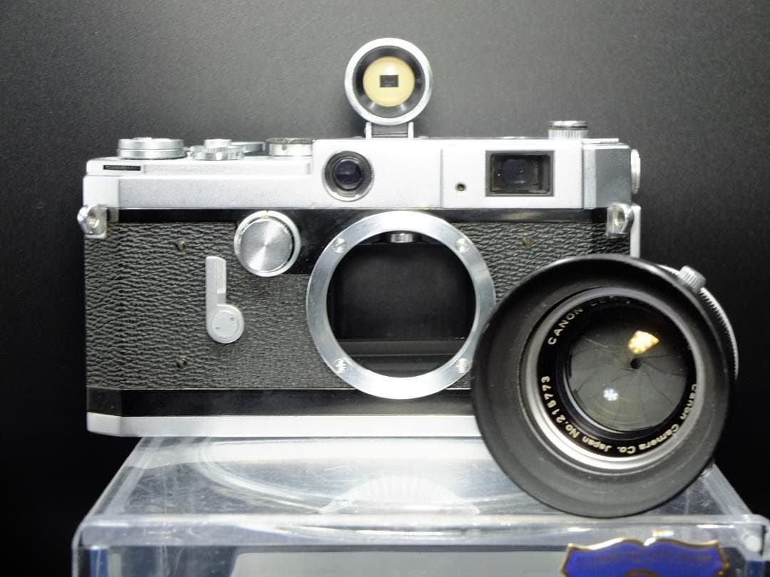 キャノンVL2／キャノン50mmf1.8Ⅱ純正フード付【実写確認整備品】
