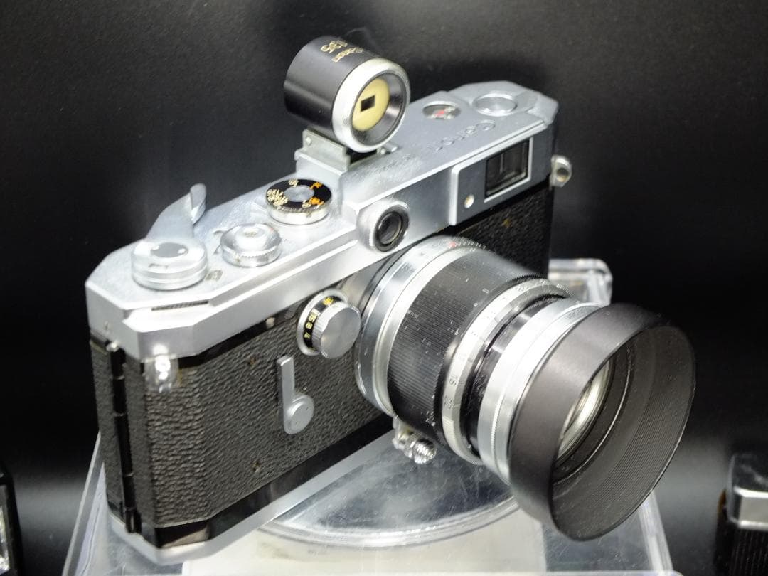 キャノンVL2／キャノン50mmf1.8Ⅱ純正フード付【実写確認整備品】