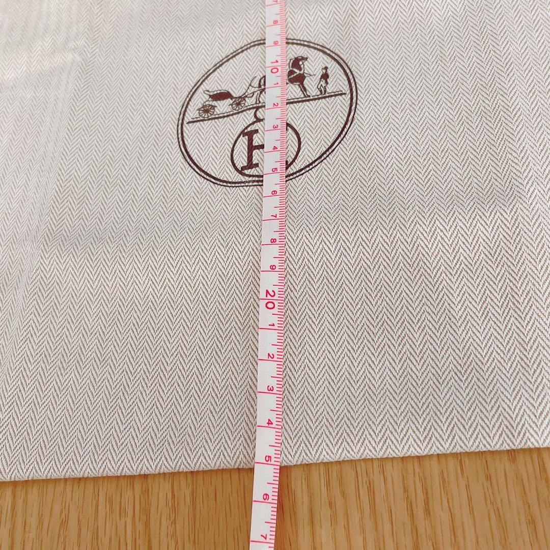 新品　HERMES 保存袋　巾着　エルメスジャポンタグ付