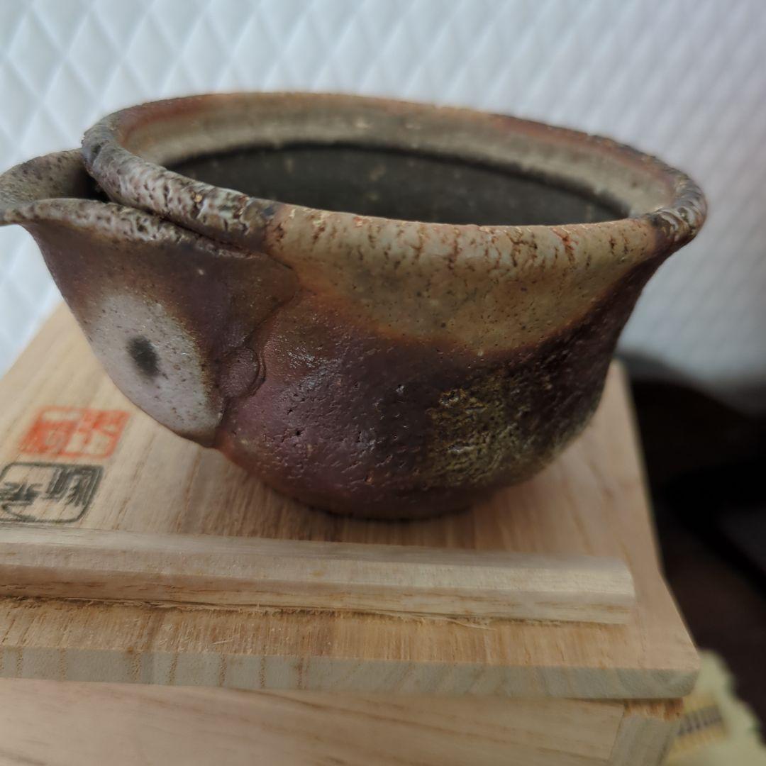 宝瓶（ほうひん）茶道具　煎茶　備前焼　在銘　茶道　急須　木箱