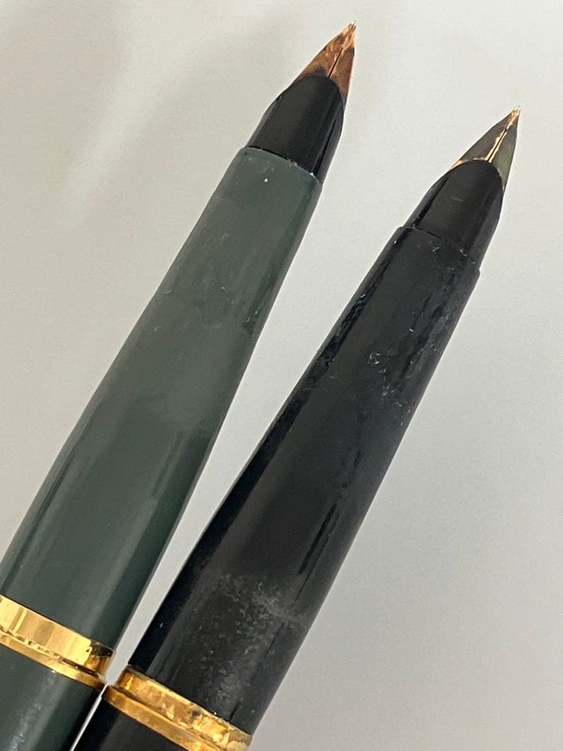 パーカー（PARKER）万年筆 2点おまとめ レトロ ヴィンテージ 緑 黒