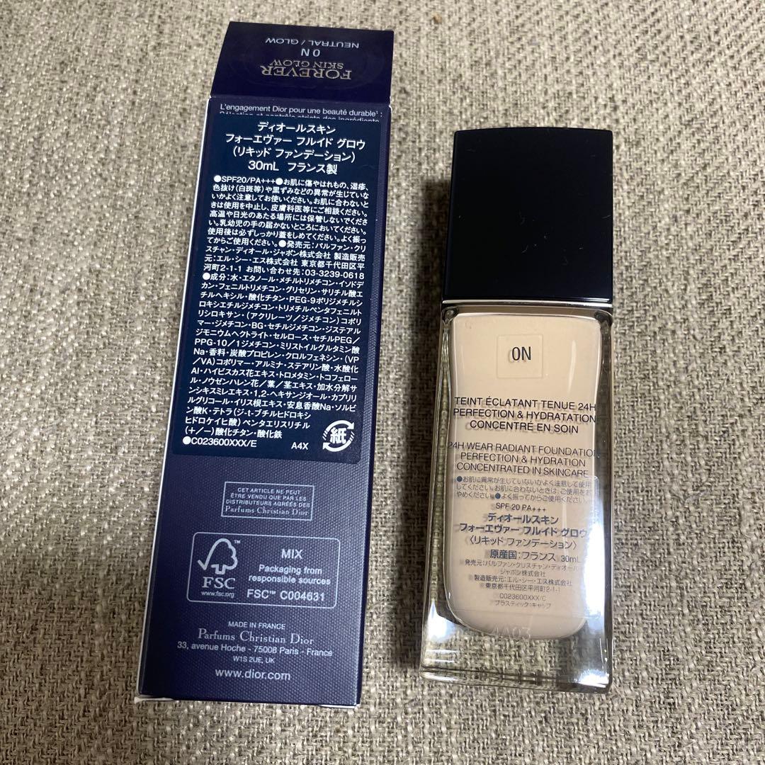 Dior ディオール スキンフォーエバーフルイドグロウ 0N 30ml