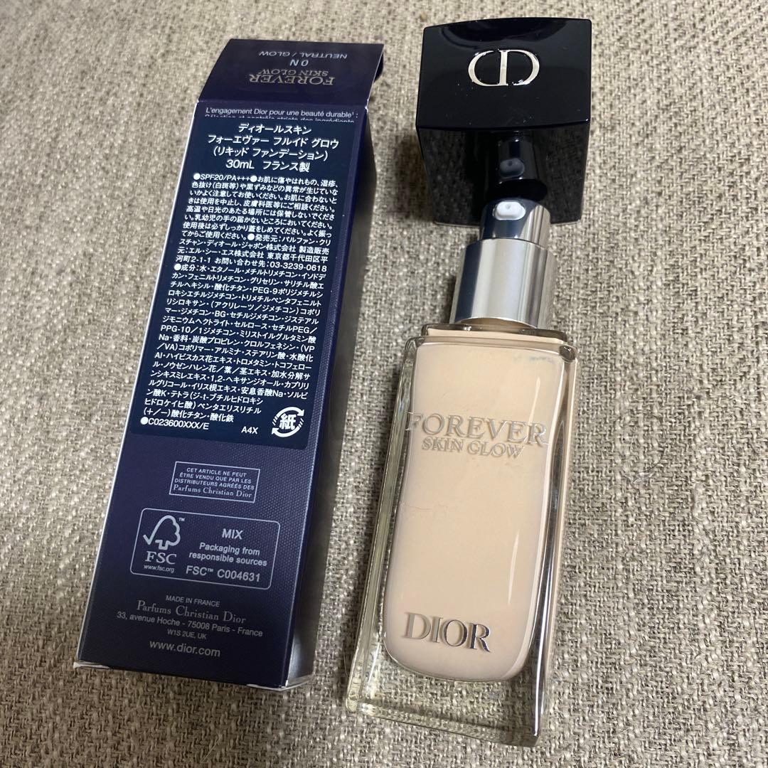 Dior ディオール スキンフォーエバーフルイドグロウ 0N 30ml