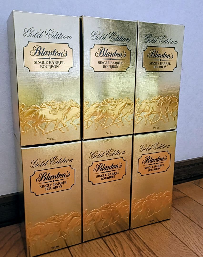 宝酒造 ブラントン ゴールド Blanton‘s Gold 1ケース（6本）②