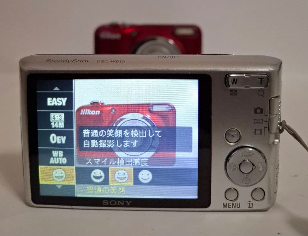 [並品ソニー SONY Cyber-Shot DSC-W610 コンデジ