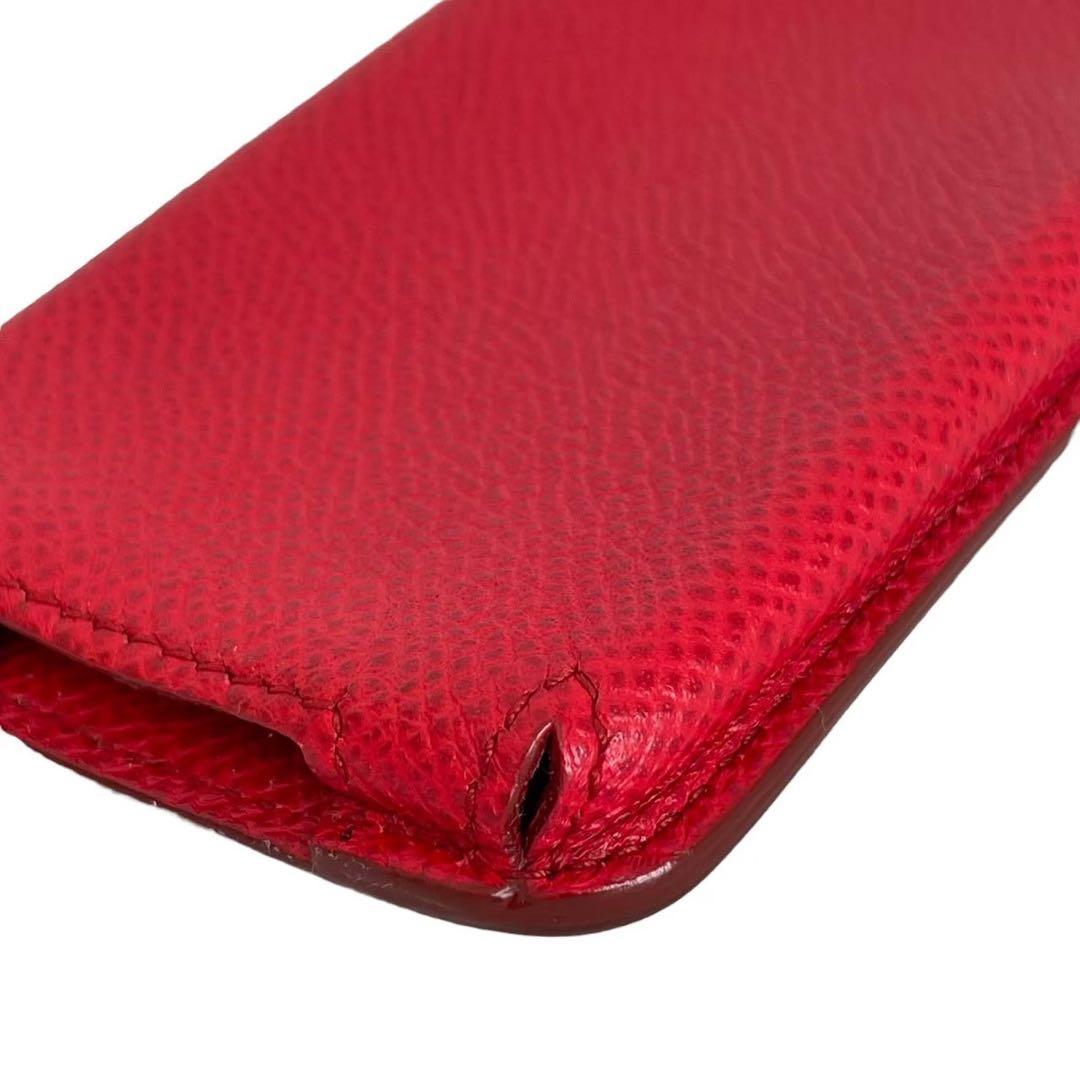 DOLCE & GABBANA ドルチェ＆ガッバーナ スマホケース レッド