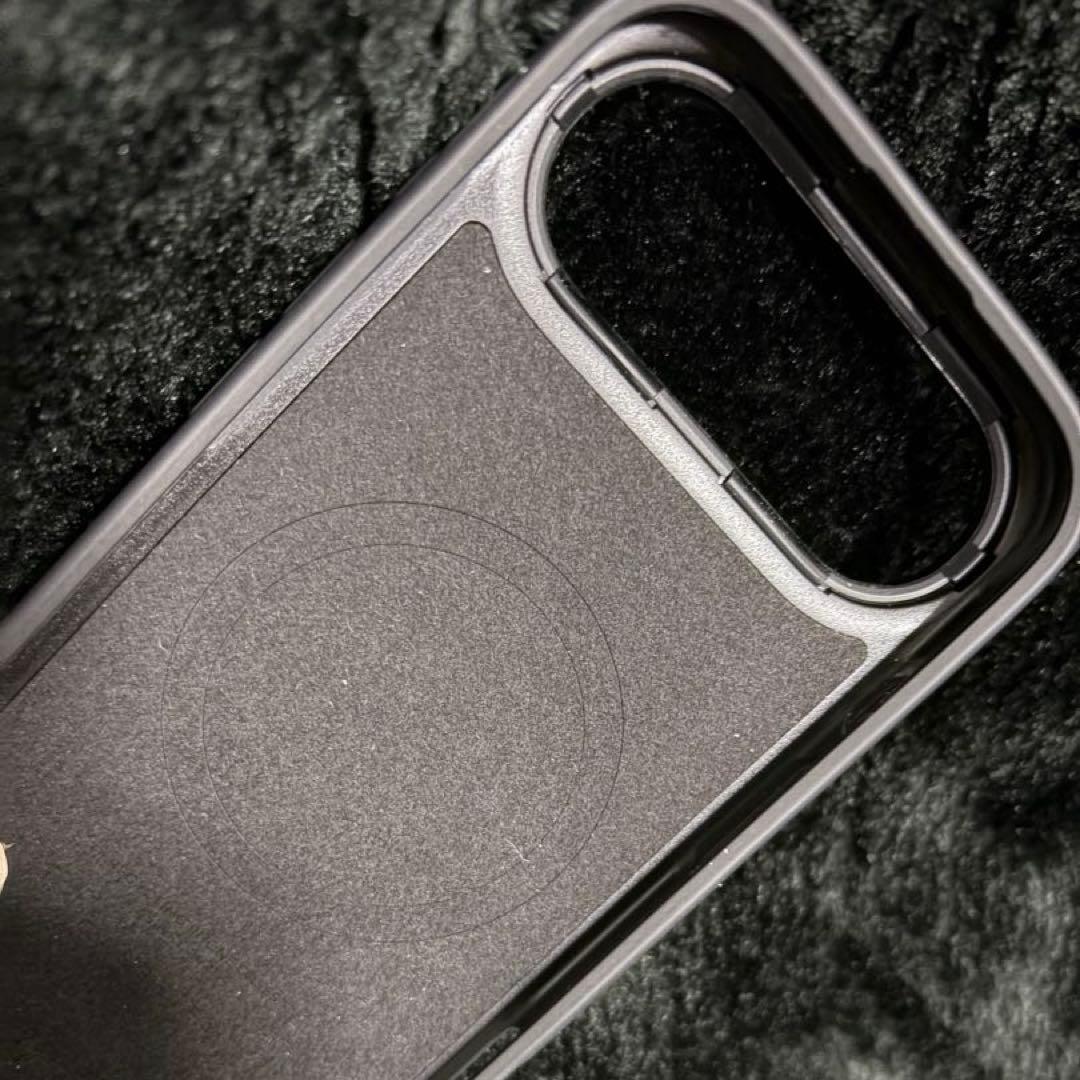 CASETiFY iPhone 17 air magsafe レザー　黒　皮