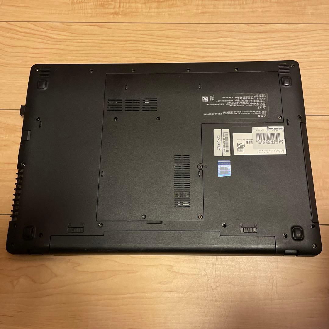 Windowsノート本体 EPSON Endeavor NJ4100E 07 i3 10