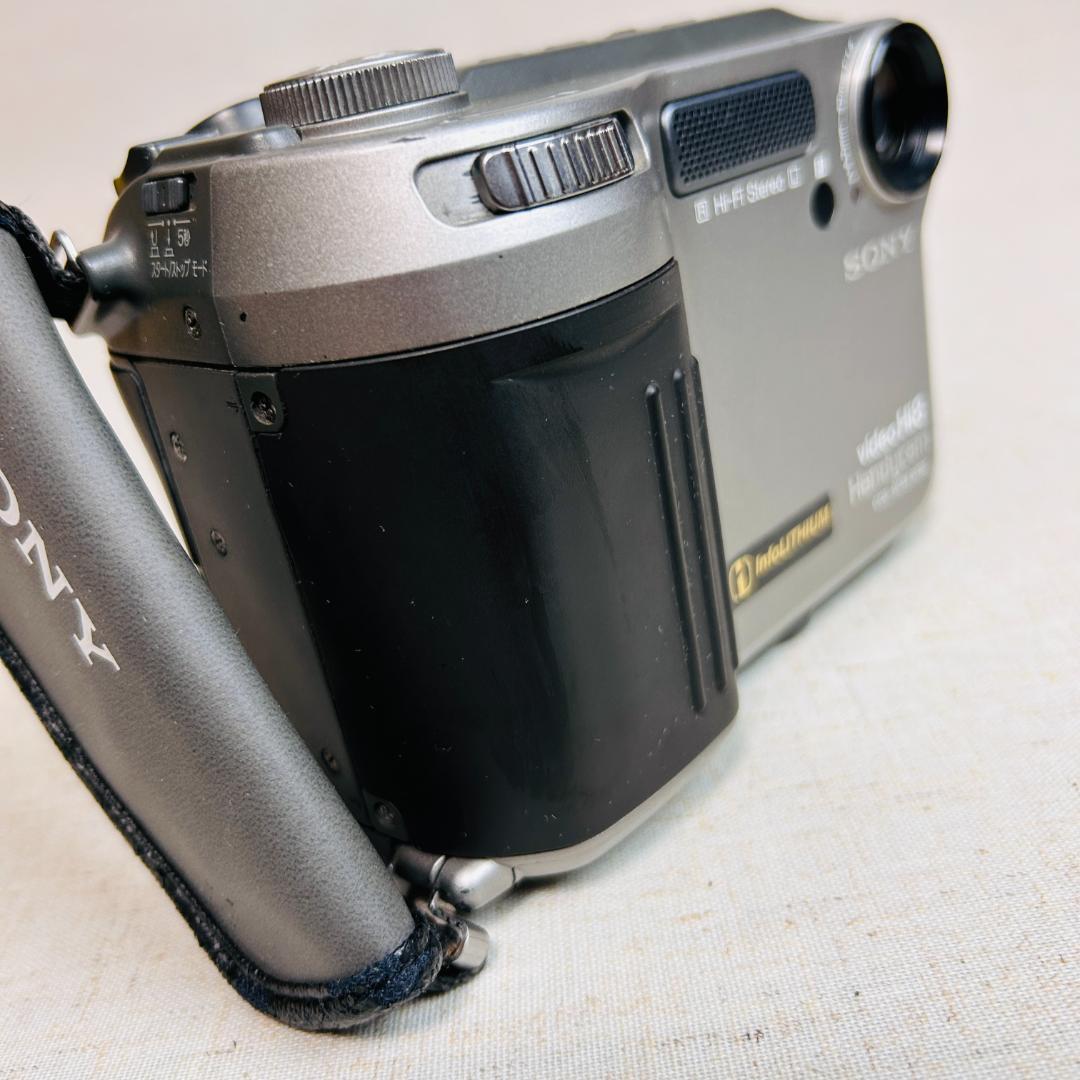【現状品】SONY ソニー Hi8/8mmビデオカメラ CCD-SC55