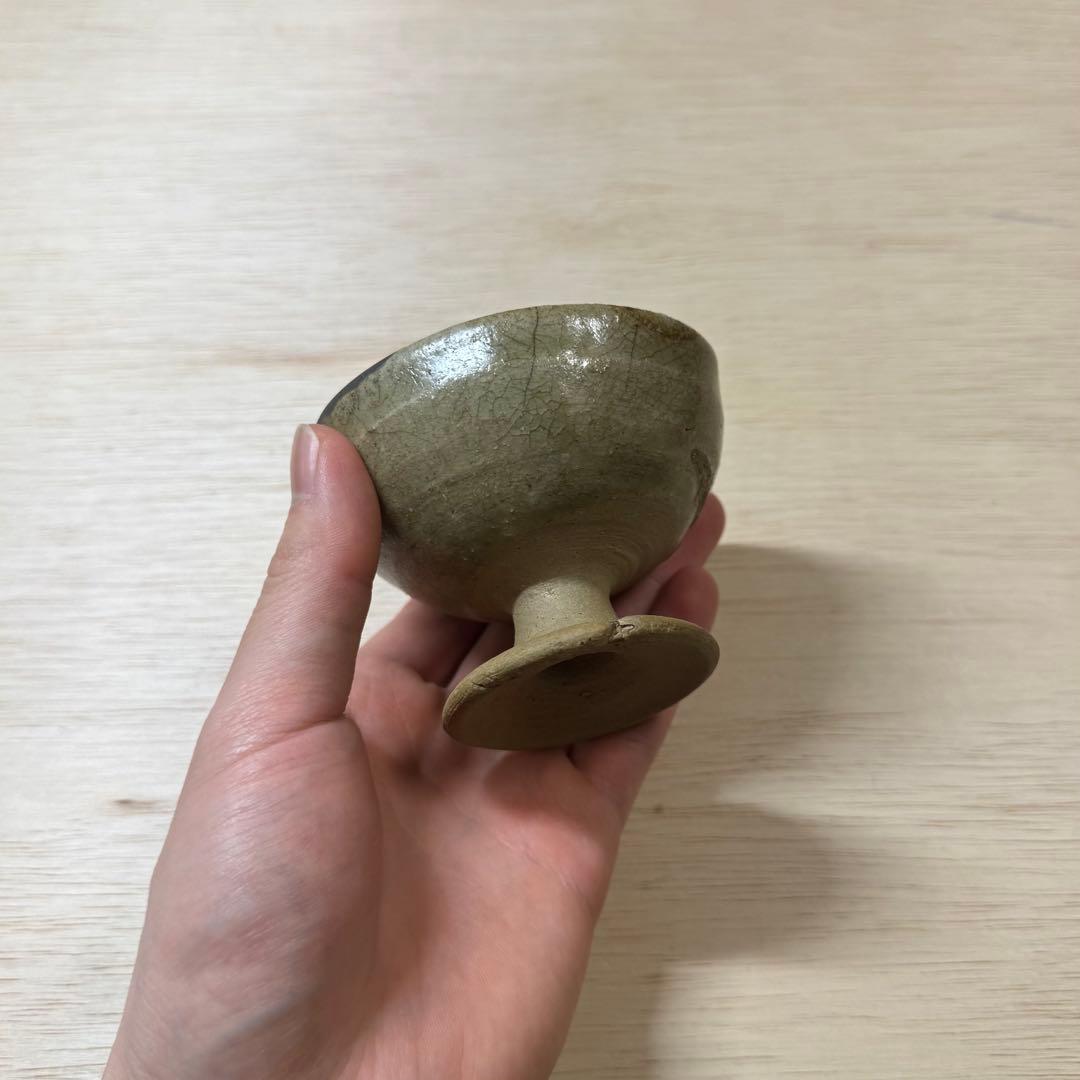 美濃 仏飯器 馬上盃 盃 江戸時代 御深井 古瀬戸 古美濃 古常滑 陶片 古美術