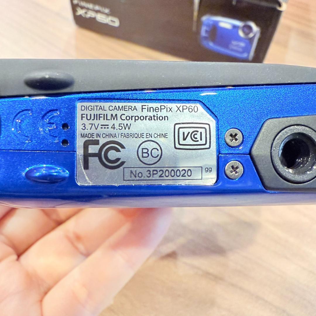 FUJIFILM FINEPIX XP60 防水・防塵デジタルカメラ コンパクト