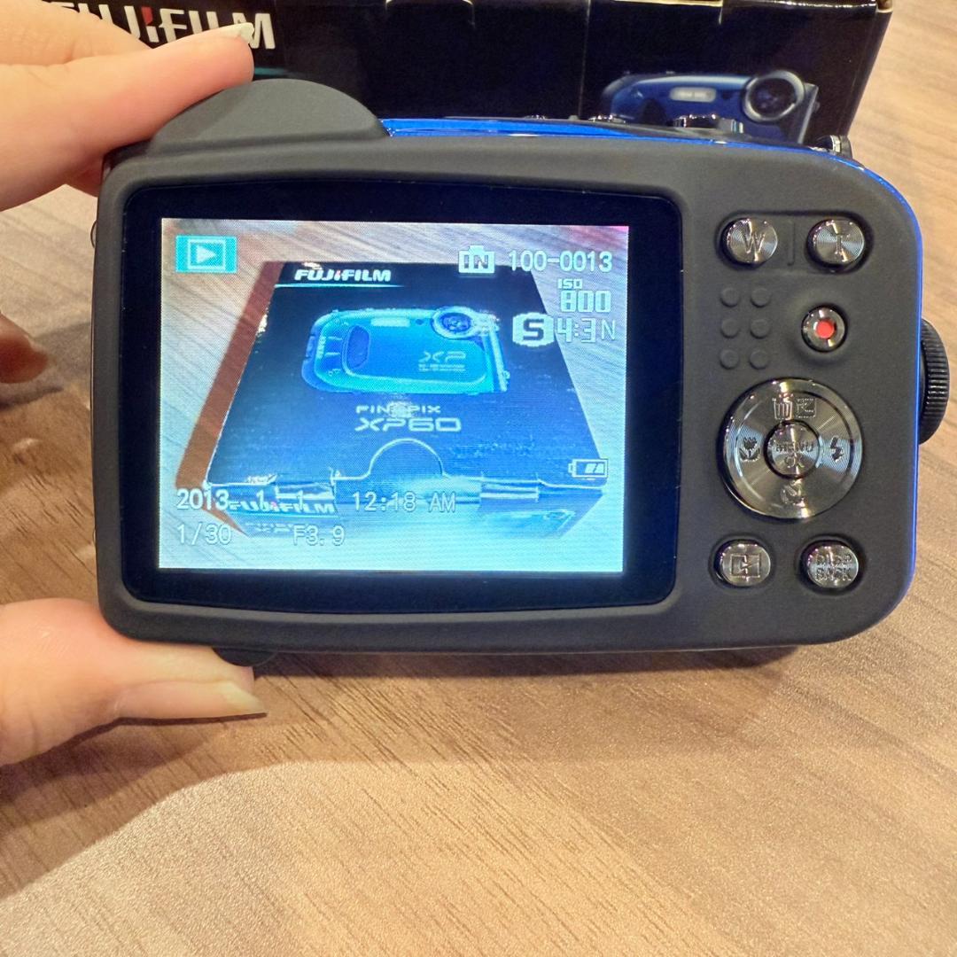 FUJIFILM FINEPIX XP60 防水・防塵デジタルカメラ コンパクト