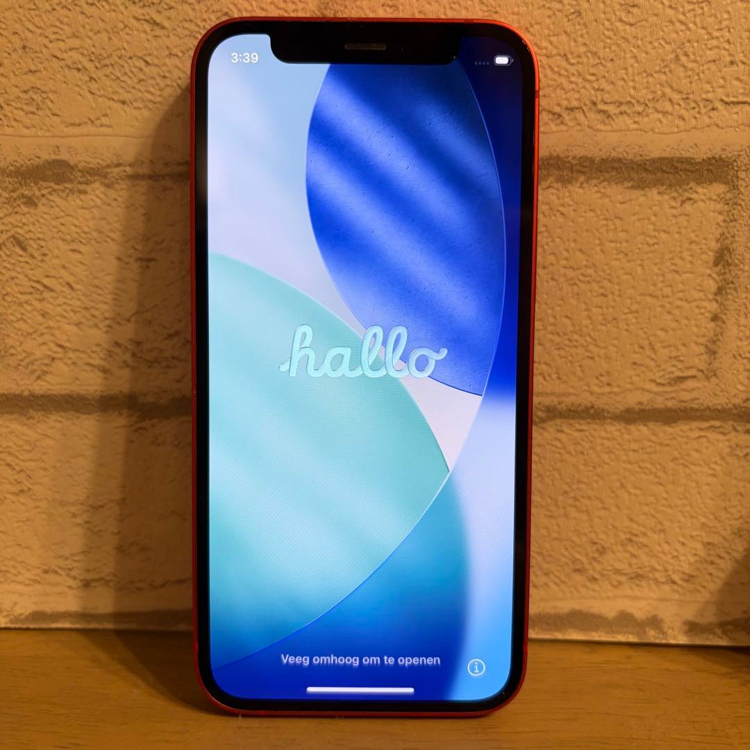 iPhone12 mini レッド 赤 本体 中古