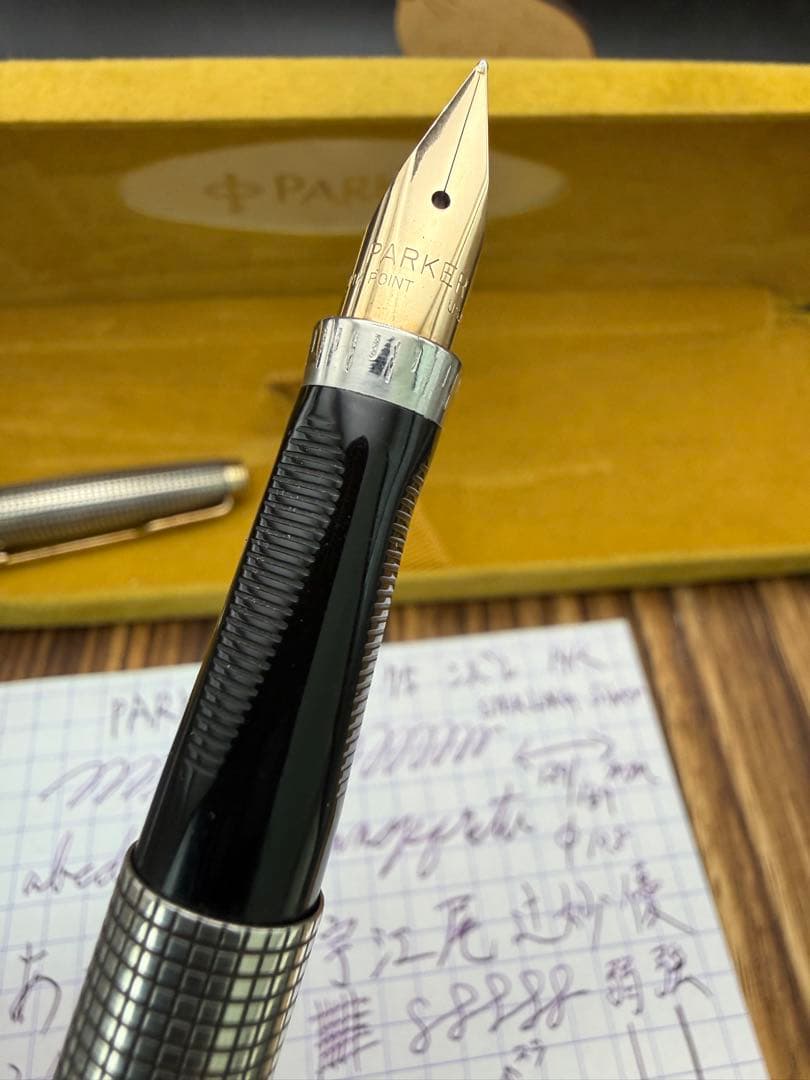 PARKER 万年筆 75 シズレ STERLING SILVER XF
