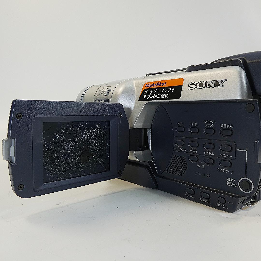 ソニーCCD-TRV106【動作良好】VideoHi8ビデオカメラダビングに最適