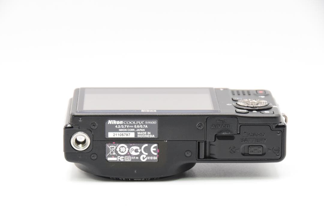 ■ 美品 ■ Nikon COOLPIX S9100 ブラック《元箱付き》