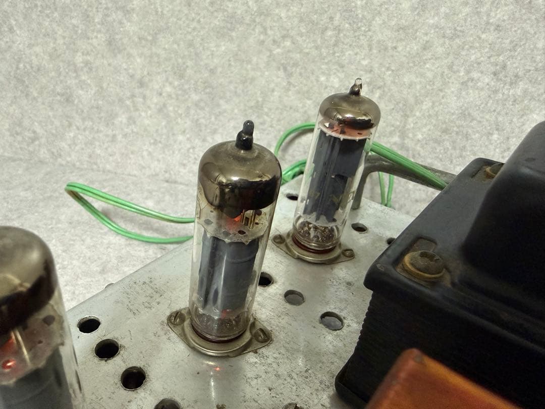 自作 真空管アンプ レトロ ヴィンテージ オーディオ 音響機器 sansui 他