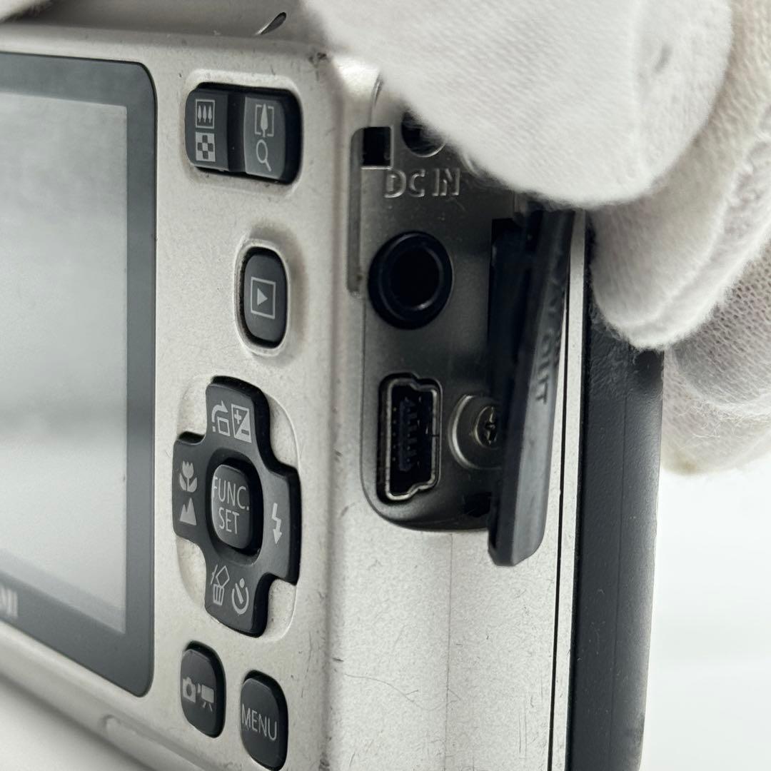 【動作品】Canon PowerShot A495 シルバー デジカメ 箱付
