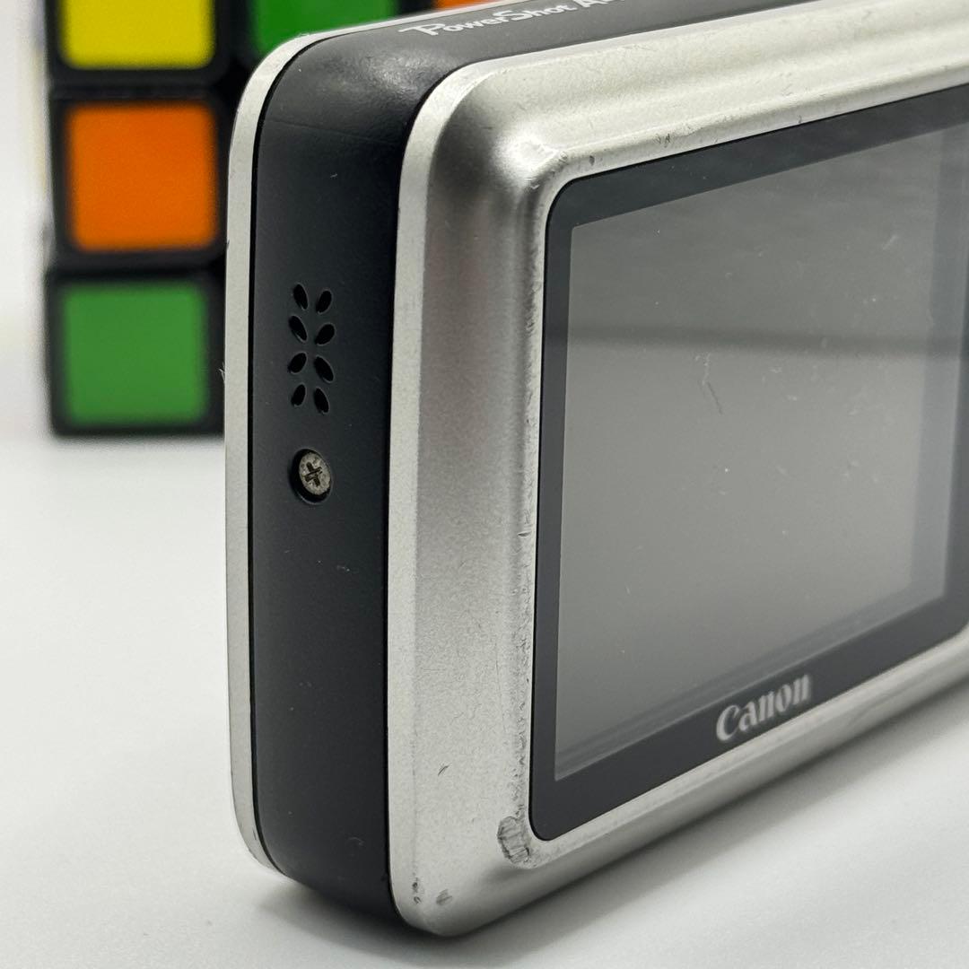 【動作品】Canon PowerShot A495 シルバー デジカメ 箱付