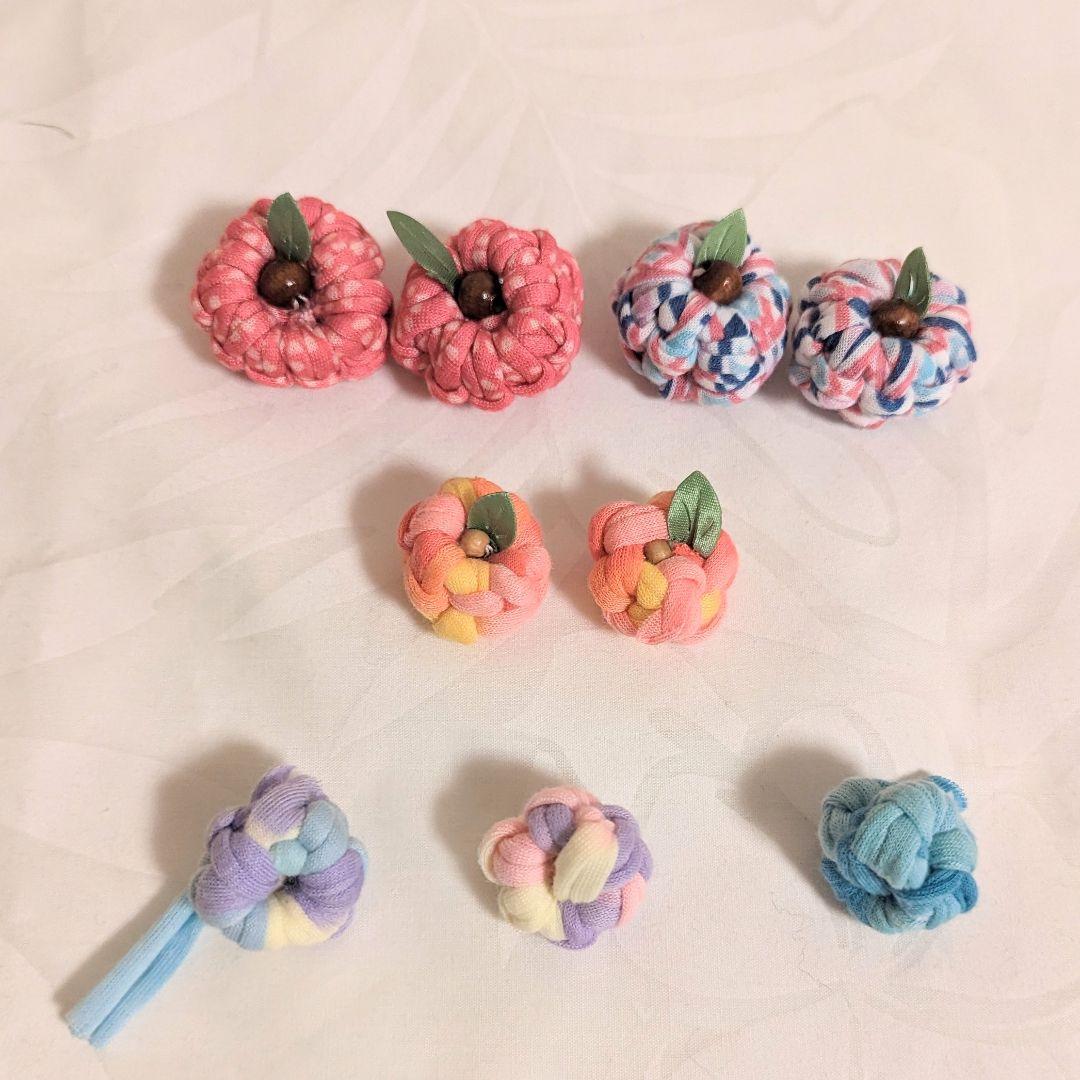 シャンシャン様♡ご確認用　おでシャン パンダ柄A Pink お耳りんご