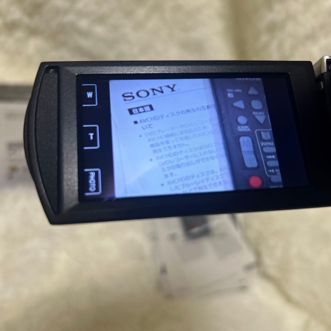 【美品】SONY HDR-CX500V ハイビジョン　ビデオカメラ