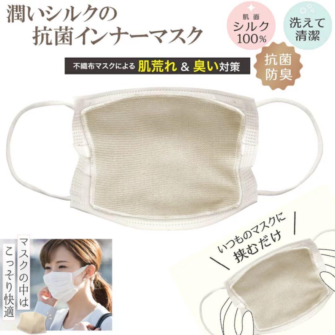 24セット 潤いシルクの抗菌インナーマスク 1枚入 424499