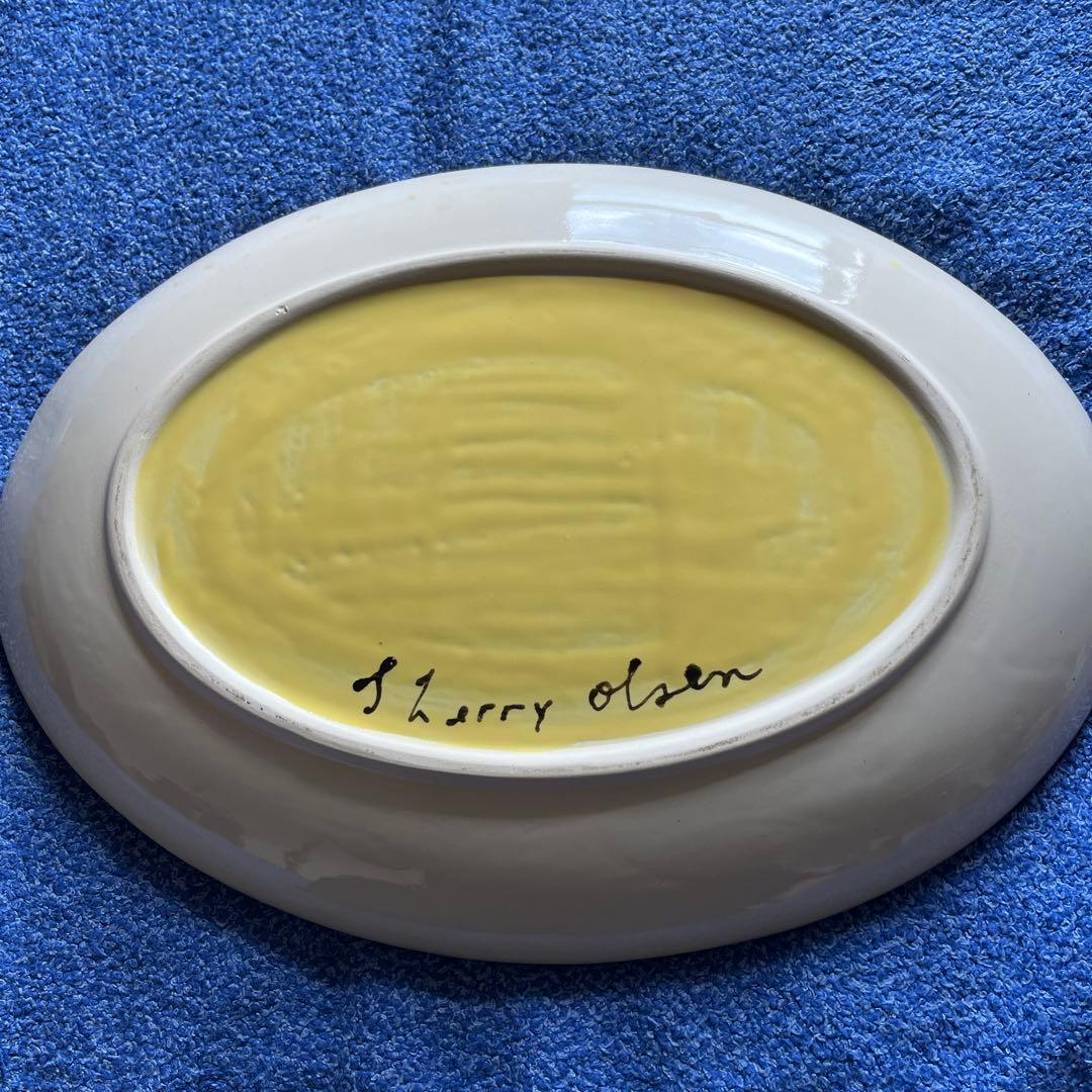 sherry olsen ceramic 大皿　シェリーオルセン