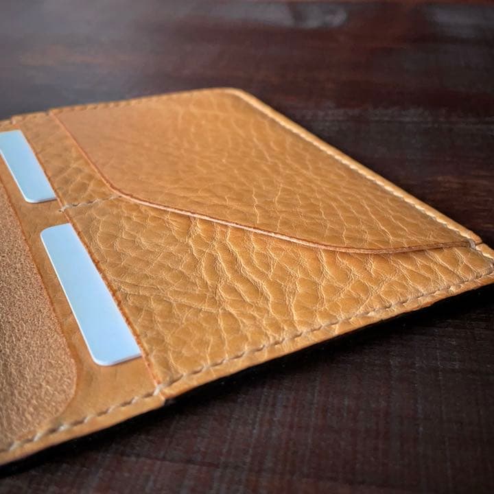 【10%OFF】レザーパスポートケース（ベージュ）