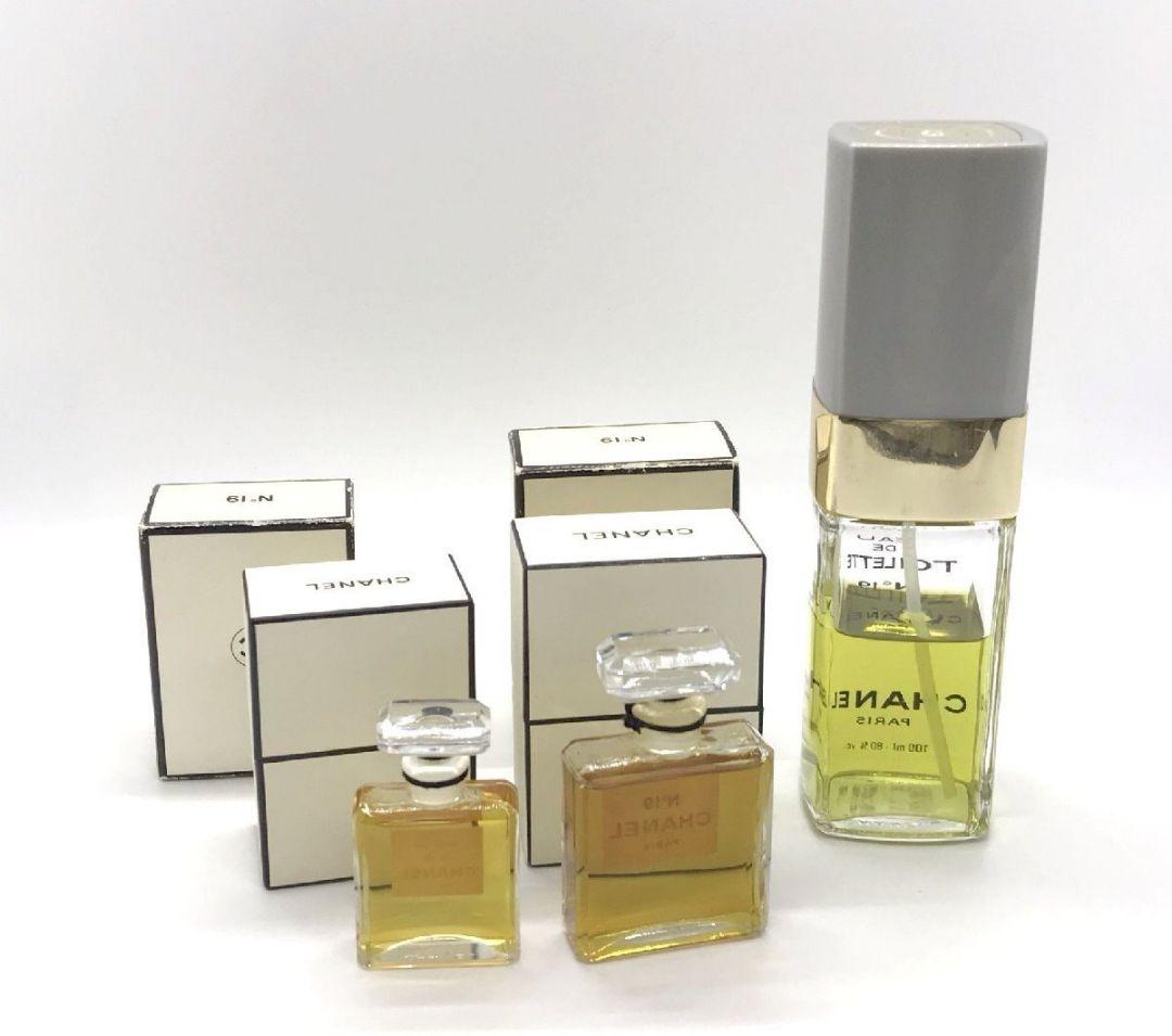 香水3点 シャネルCHANEL No.19 パルファム14ml EDT100ml