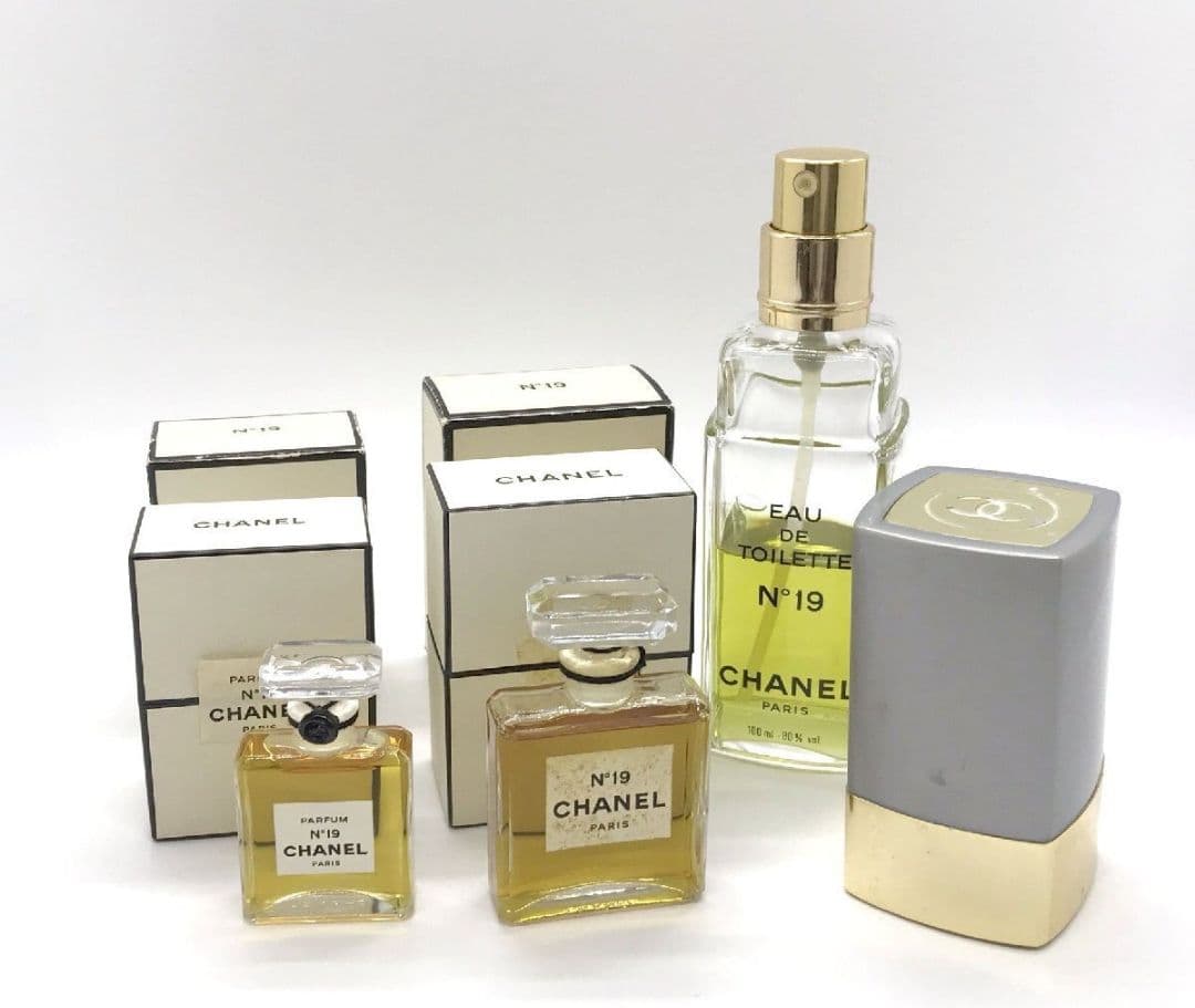 香水3点 シャネルCHANEL No.19 パルファム14ml EDT100ml