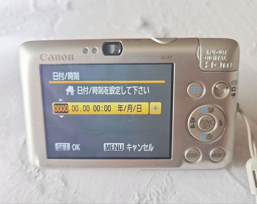 Canon IXY DIGITAL 210 IS シルバー 動作OK